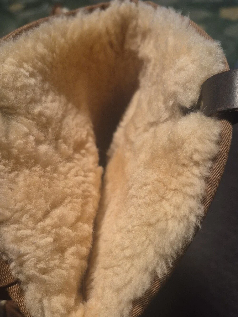 Australia Luxe Collective Brown Faux-Shearling Lined Men’s Rain & Snow Boots